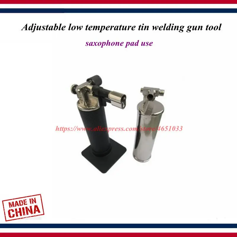 

Wind instrument repair tool - Saxophone,Flute,clarinet gasket using adjustable low temperature tin soldering tool musket