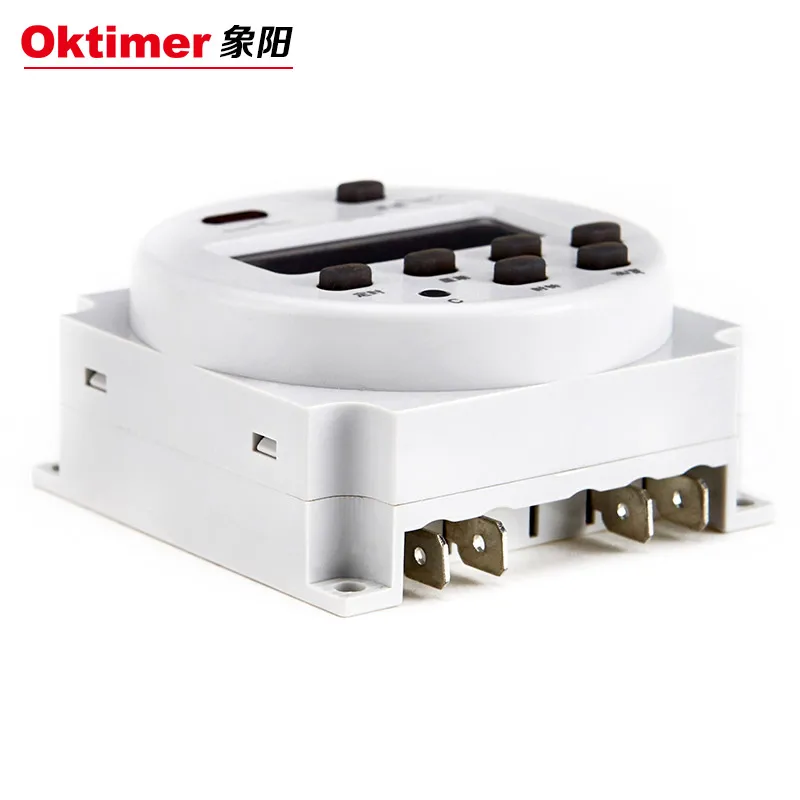 OKtimer CN101A 220 В 110 В 24 в 12 В цифровой ЖК-таймер питания программируемый Реле времени 16А таймер