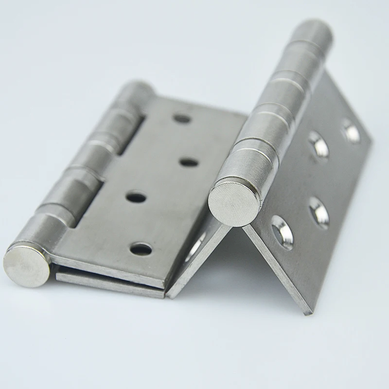 

2pcs Top Quality 304 Stainless Steel Extra-thick Door Hinges 2.5mm Thickness Hinge 4 inch