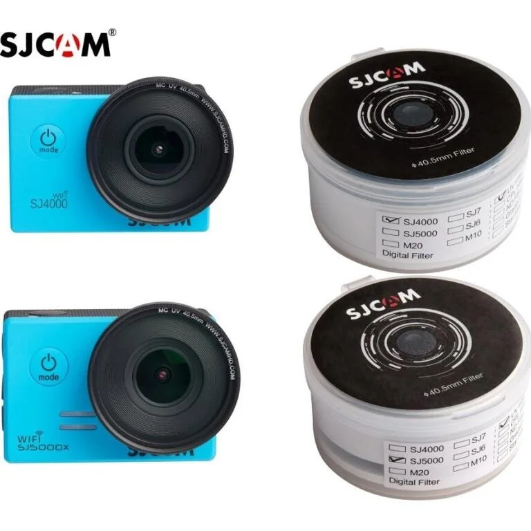 Оригинальная крышка для объектива SJCAM Sj5000 SJ5000X SJ4000 wifi из оптического стекла с УФ
