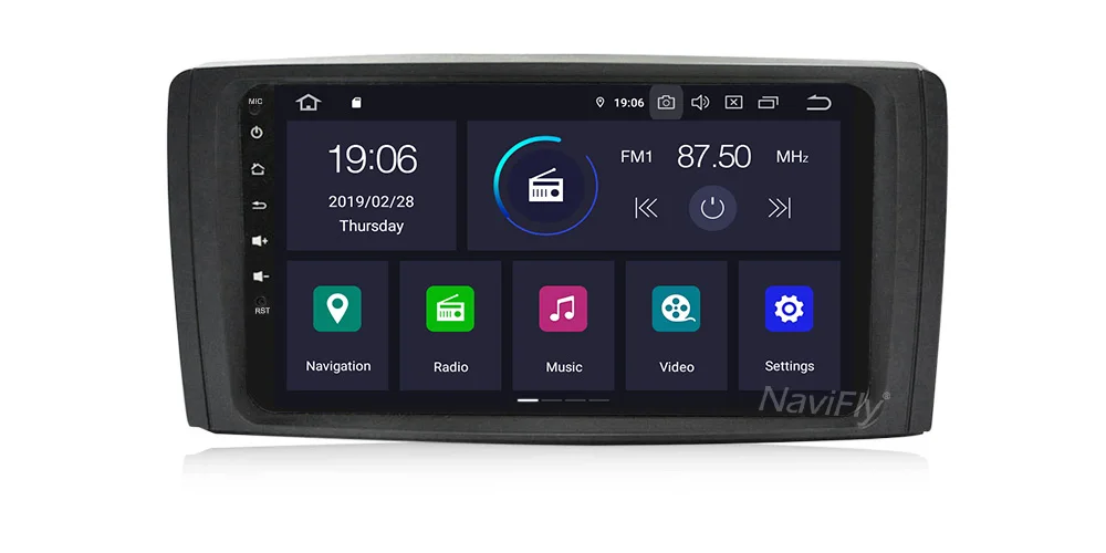 Flash Deal 9" IPS DSP Quad Core  Android 9.0 Car GPS Stereo Radio Multimedia for Mercedes Benz R Class W251 R280 R300 R320 R350 car RDS BT 15