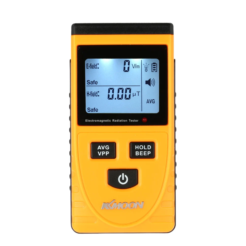 

Quality Digital LCD Electromagnetic Radiation Detector Meter Dosimeter Tester Counter built-in electromagnetic radiation sensor