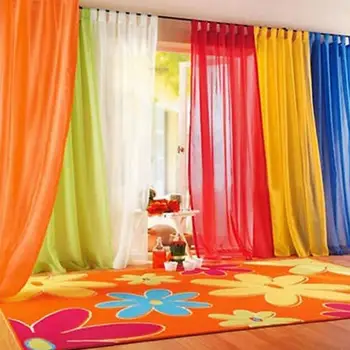 

200cm x 100cm Door Windows Panel Curtainf for Living Room Divider Yarn String Curtain Strip Drape Decor Cortinas 11 Colors
