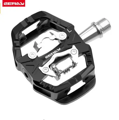 melhor ZERAY Cycling Road Bike MTB Clipless Pedais Pedais Da Bicicleta Auto bloqueio ZP 109S Pedais SPD Compatível zp 108s Atualize Parts