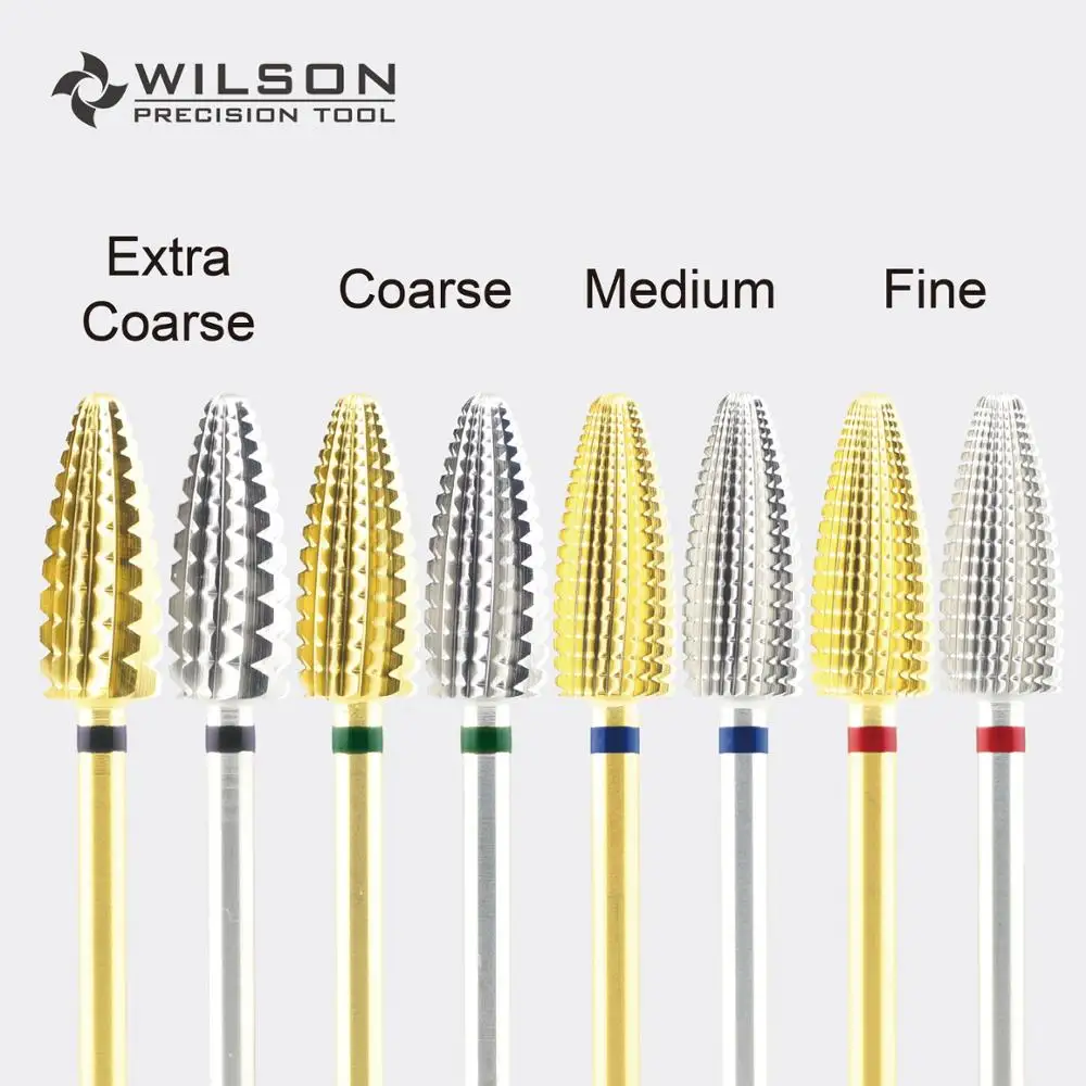 

WILSON -Typhoon Bit Fastest Remove Acrylics&Gels One directiona Carbide Nail Drill Bit