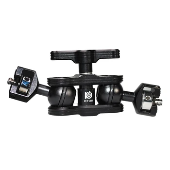 

Quick Release Articulating Arm with Double Ballheads 1/4" Screw Adjustable Light Weight Adapt For Monitor Support 2070