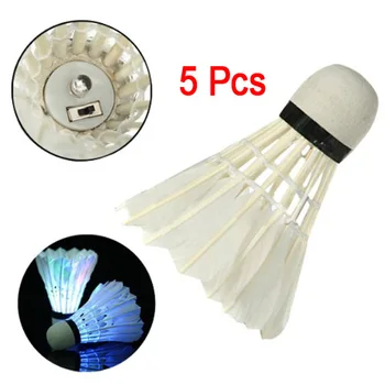 

LGFM- 5*Dark Night LED Badminton Shuttlecock Birdies Lighting