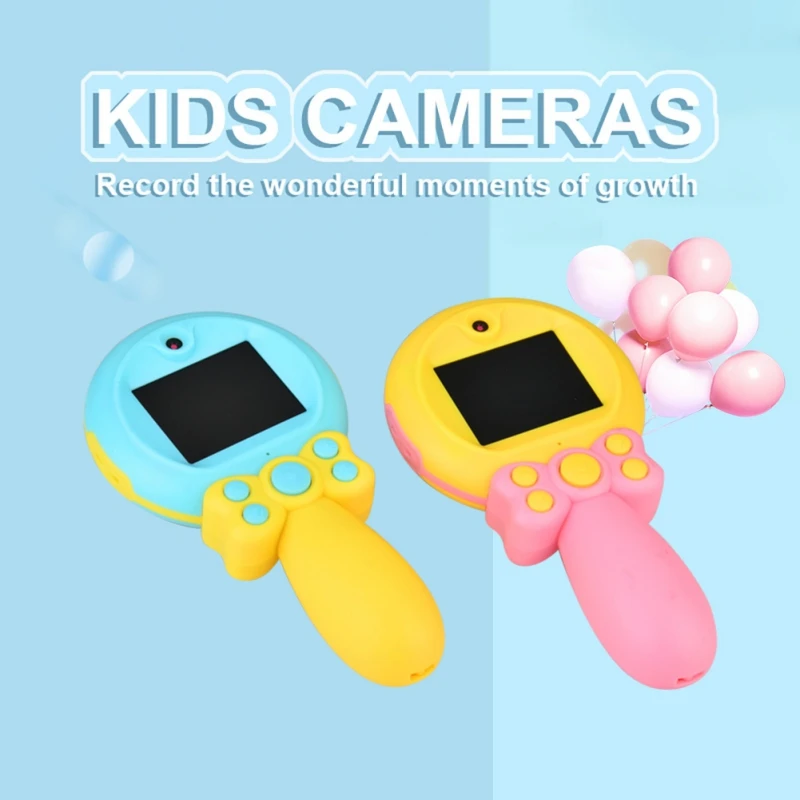 Мини цифровая камера 2 дюйма мультфильм милые игрушки камеры дети подарок на день рождения 1080 P малыш игрушечная камера HD 1920*1080 двойная камера