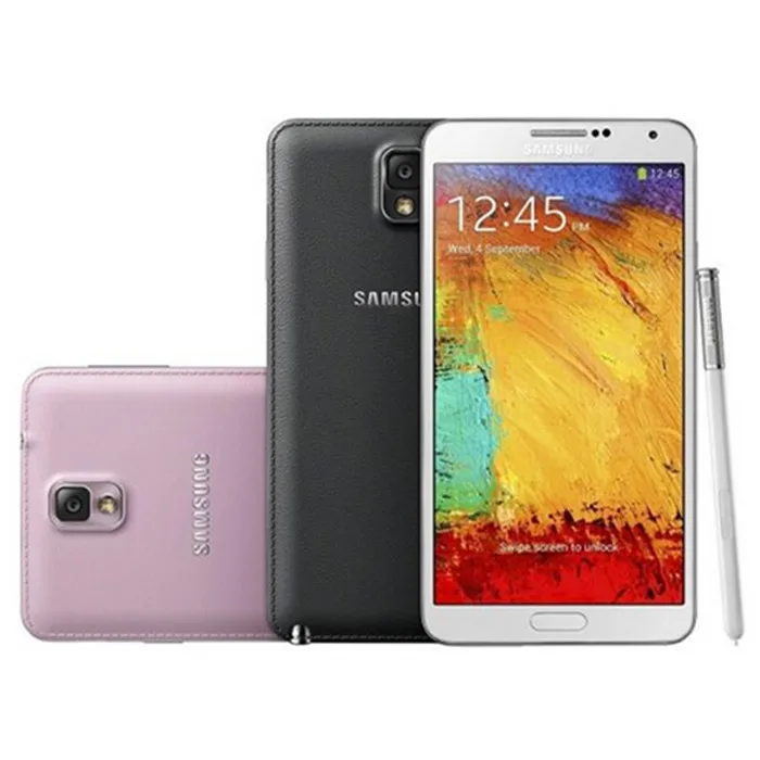 Оригинальный разблокирована Samsung Galaxy Note 3 N900 N9005 мобильный телефон 4 ядра Wi Fi gps оперативная память ГБ 13MP Восстановленное дропшиппинг