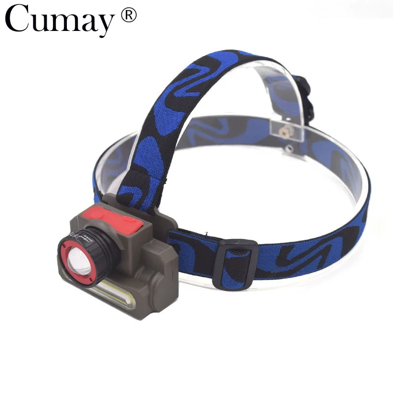 

New Arrival LED Headlamp 800 Lumens USB Rechargeable Head lamp Cob+XPE Led HeadLight 3 Modes Led Head lamp Light