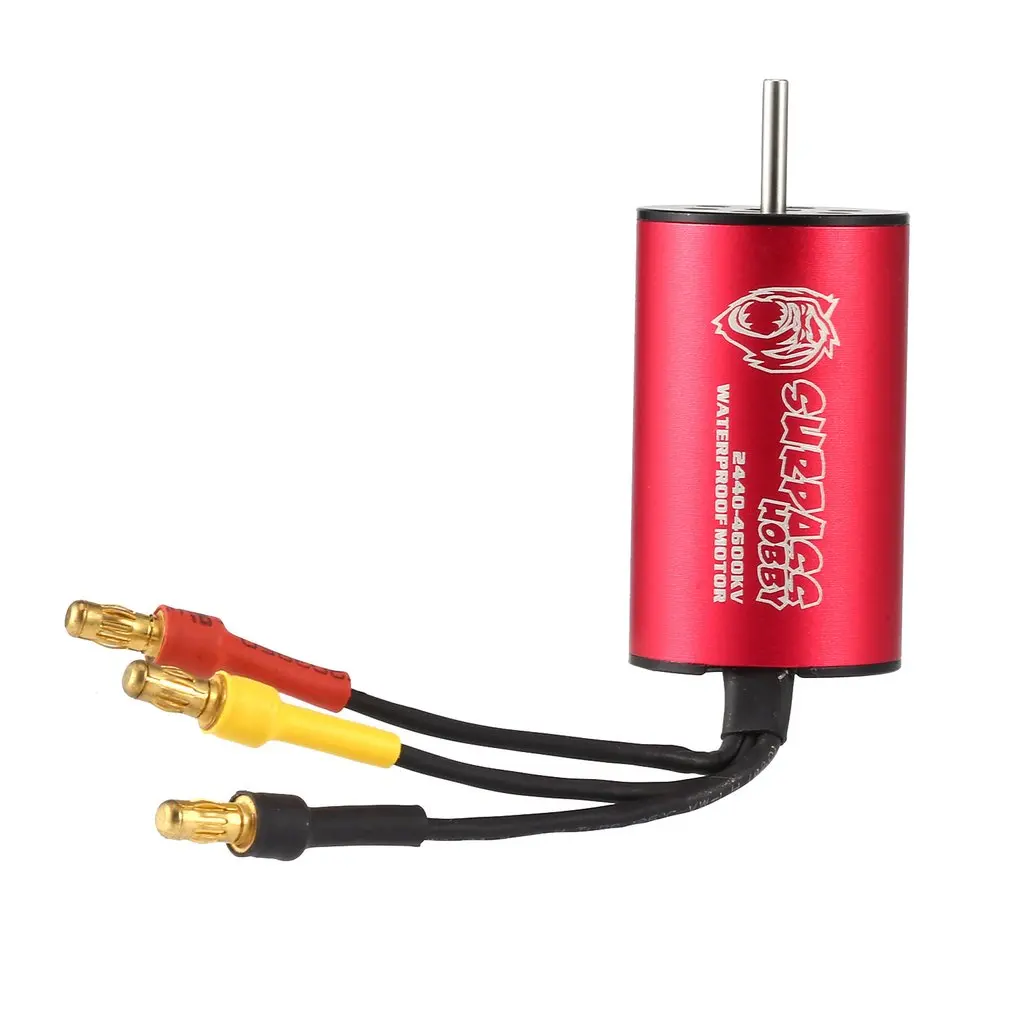 

SURPASSHOBBY KK 2445 5400KV/3000KV Brushless Motor 2S for Traxxas/HSP 1:16 RC Drift Racing Climbing Off-road Car Part Sensorless