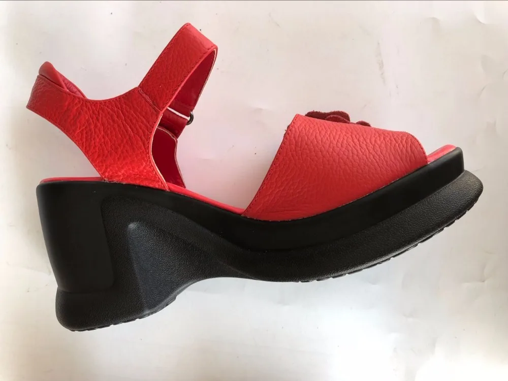 Careaymade/Новые босоножки из натуральной кожи с открытым носком красивые женские