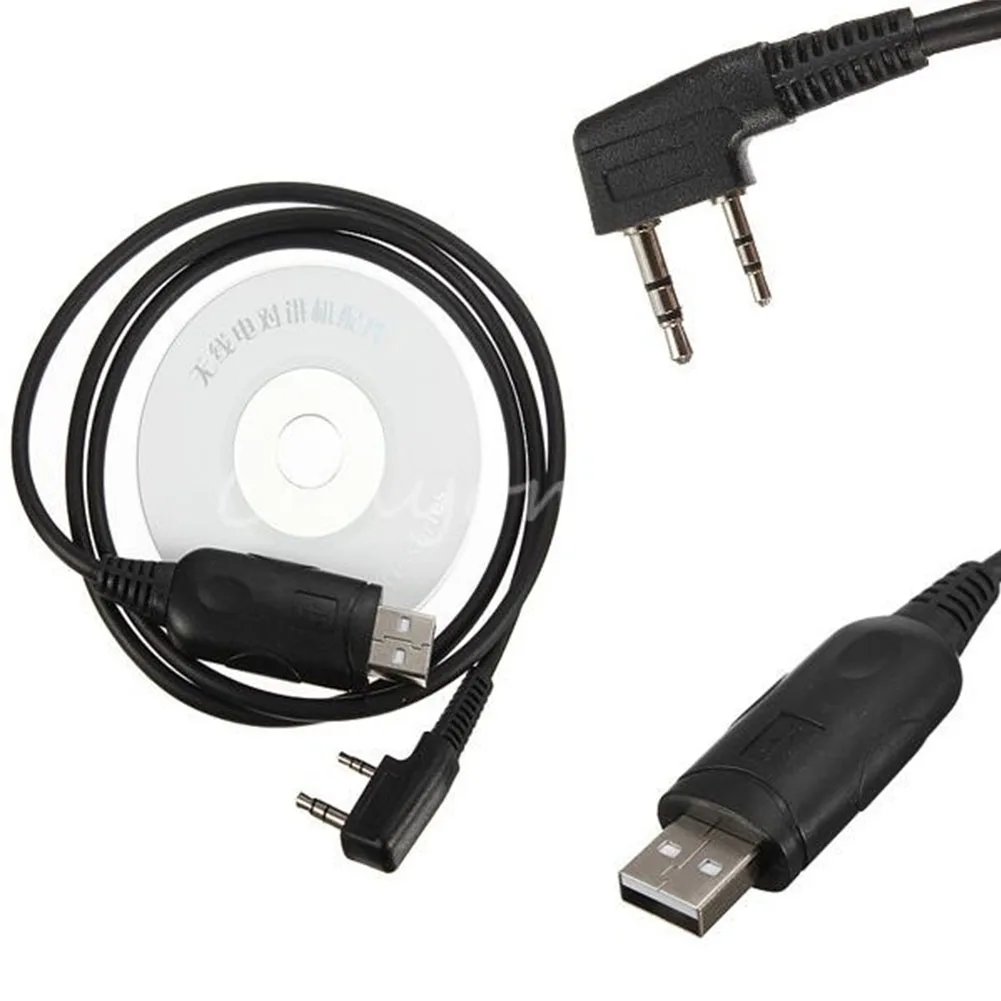 

USB 2.0 Programming Cable CD for Baofeng Radio Dual-Band UV-5R A Plus UV-82 GT-3