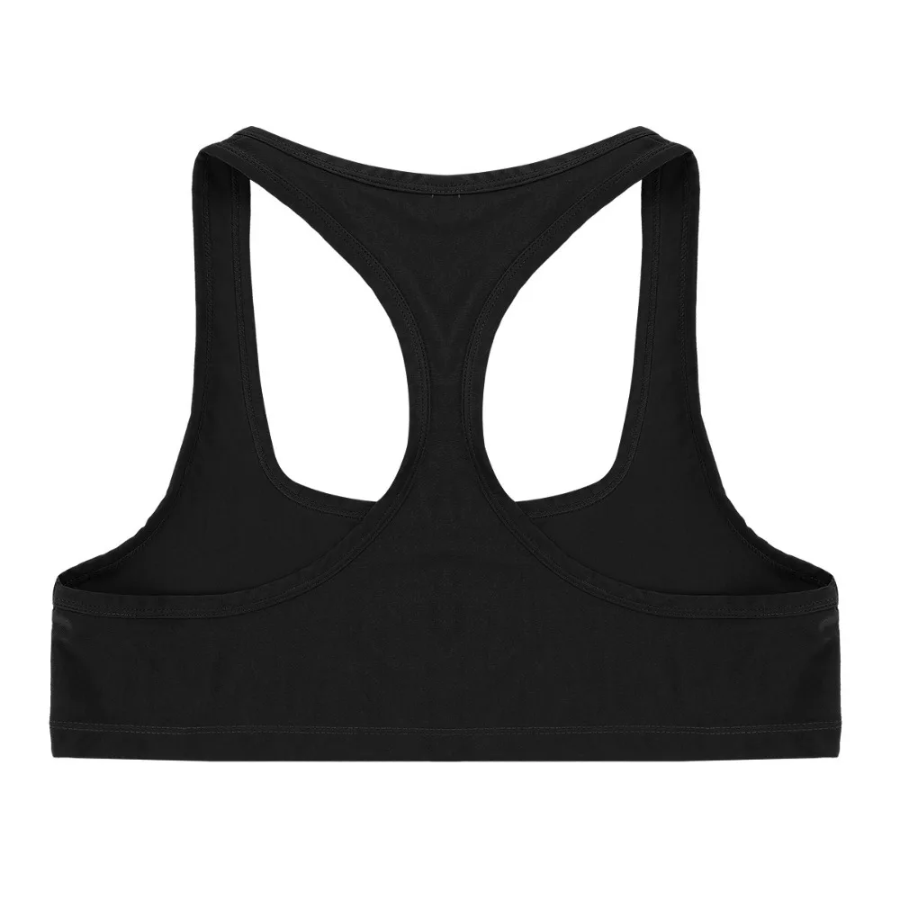 IEFiEL черная модная мужская майка без рукавов Y Back Muscle Half Tank, Клубная одежда, сценический костюм, укороченные топы, топы для выступлений