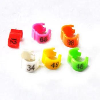 

Good-quality 2.5mm free shiping clip open bird leg bands for lovebirds