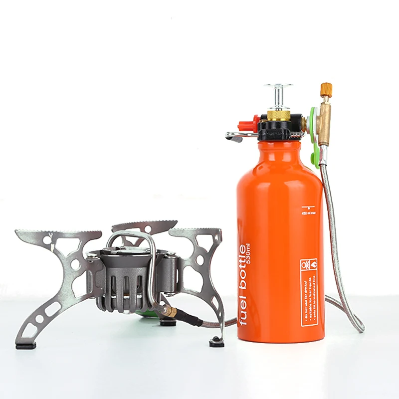  BRS-8A oil/gas multi-purpose outdoor camping picnic gas stove cooking portable split windproof gas 