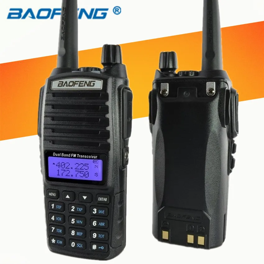 

BAOFENG UV-82 VHF/UHF Dual Band 136-174/400-520MHz 2-PTT 5W Two Way Radio