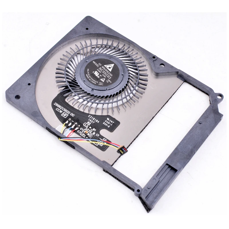 الأصلي دلتا NC55C03-16B15 DC5V 0.50A ASUS T303U T303UA T304U T304UA المدمج في وحدة المعالجة المركزية مروحة تبريد الأصلي دلتا NC55C03-16B15 DC5V 0.50A ASUS T303U T303UA T304U T304UA المدمج في وحدة المعالجة المركزية مروحة تبريد