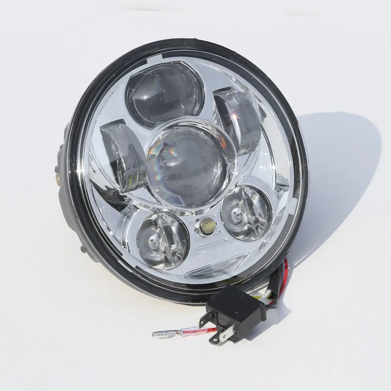 Светодиодный прожектор 5 75 дюйма лампа для фар Harley Dyna Sportster XL Softail FXSTC FLSTS FXDWG FLSTSB XG