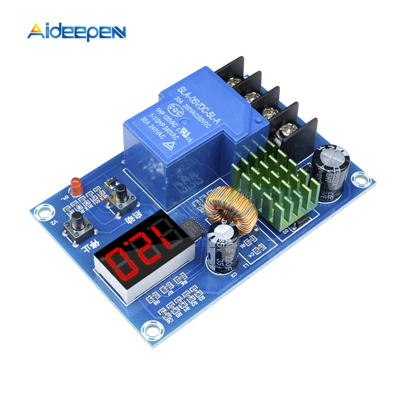 

DC 6V-60V XH-M604 Battery Charger Control Module Storage Lithium Battery Charging Control Switch Protection Board