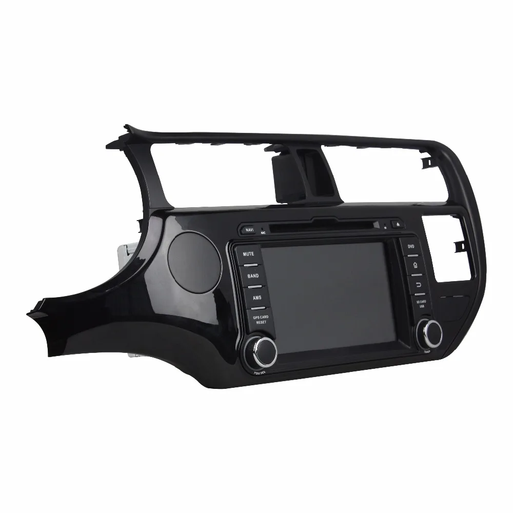 Perfect 7" Android 8.1 Quad Core Car Radio DVD GPS Multimedia Player for Kia K3 RIO 2011 2012  With 2GB RAM Bluetooth WIFI Mirror-link 4