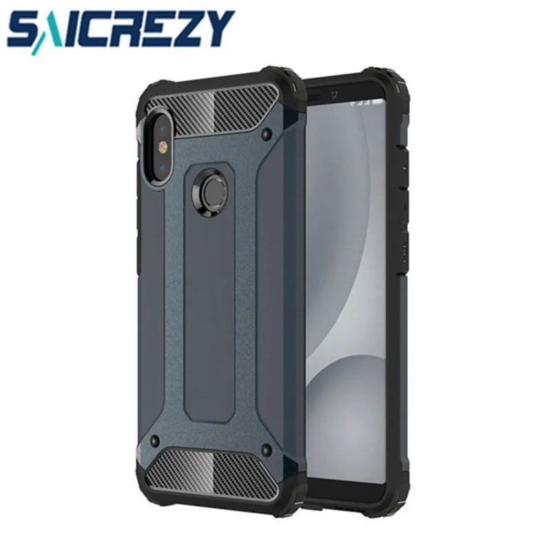 

shockproof Coque funda for Xiaomi mi a2 Redmi note 7 6 pro Case Coque Hybrid Armor case Cover bumper For Redmi note 5 pro case