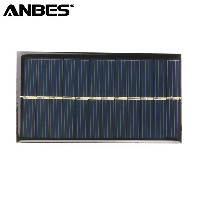 Солнечная панель 6 в 1 Вт портативный мини Sunpower DIY Painel для лампа солнечного света