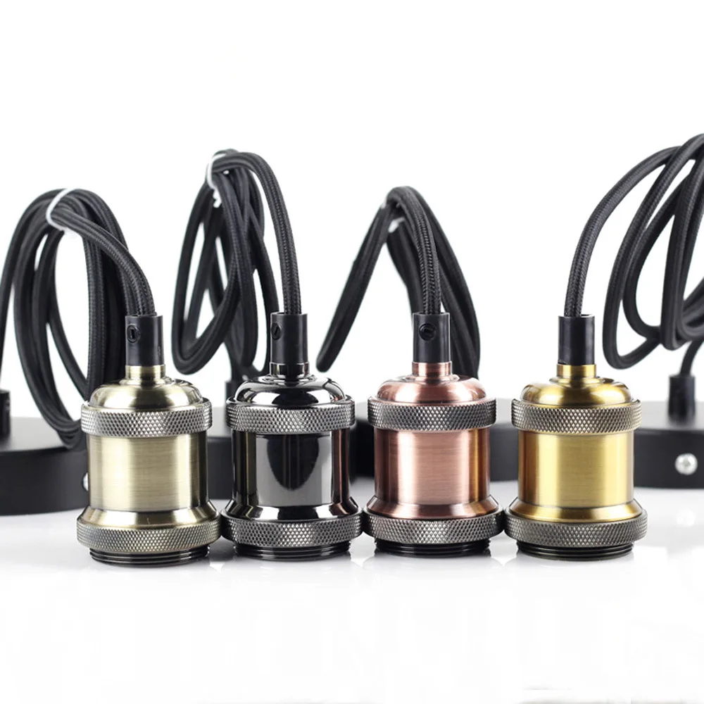 Buy 110V 220V Retro Edison Bulb Holder E27 Socket