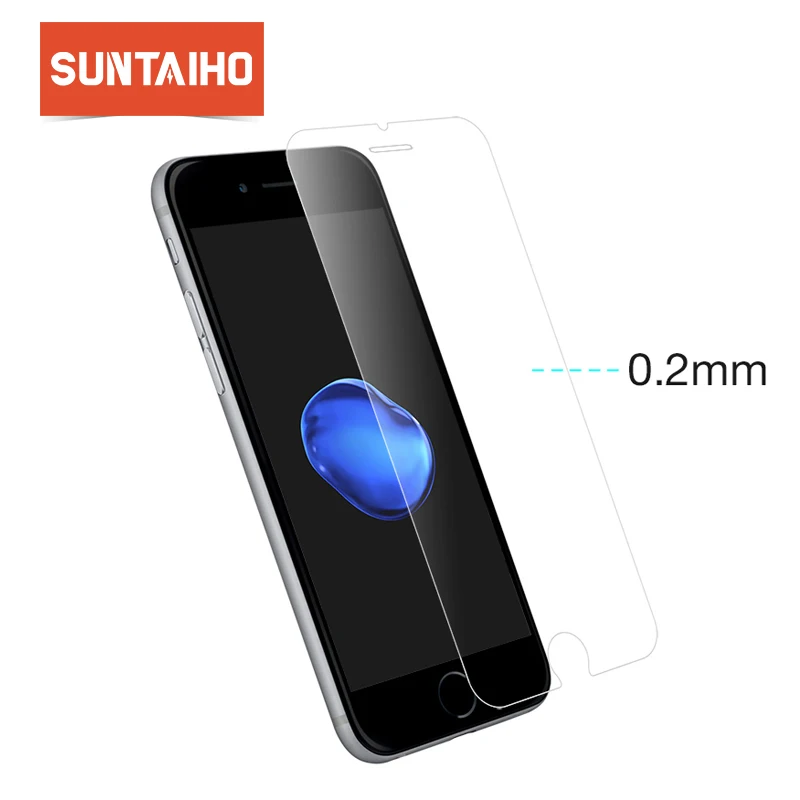 Suntaiho 0.2mm Premium Tempered Glass for iPhone X 8 7 6 2.5D 9H Screen Protector For iPhone 6s plus 5 5s Se Protective glass Suntaiho 0.2mm Premium Tempered Glass for iPhone X 8 7 6 2.5D 9H Screen Protector For iPhone 6s plus 5 5s Se Protective glass