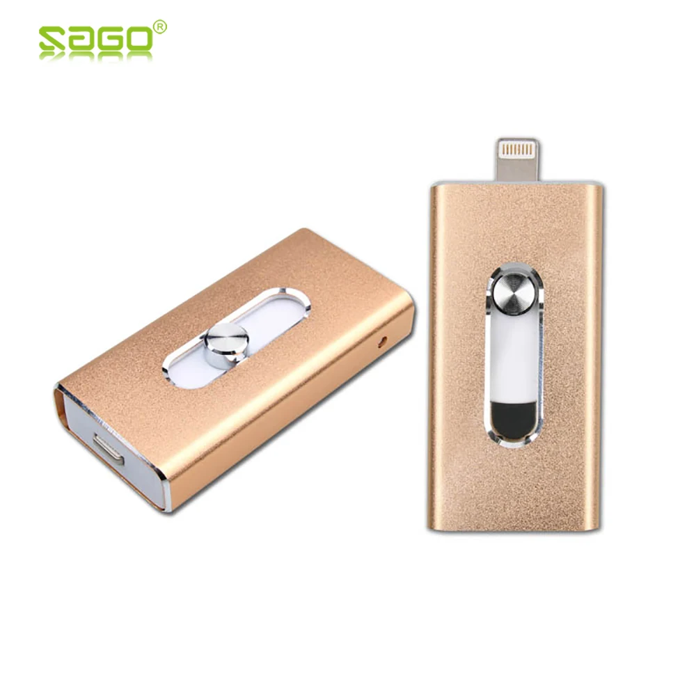 

Sago i-Flash Drive 8gb 32gb 64gb High speed USB 3.0 Pen Drive /Otg Usb Flash Drive For iPhone x/Micro usb phone