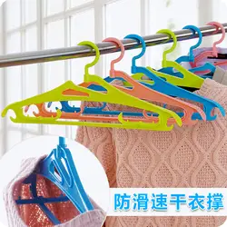 Многофункциональный скольжению быстросохнущие трехмерная стойки Одежда поддержка бытовой шкаф для одежды взрослых вешалки
