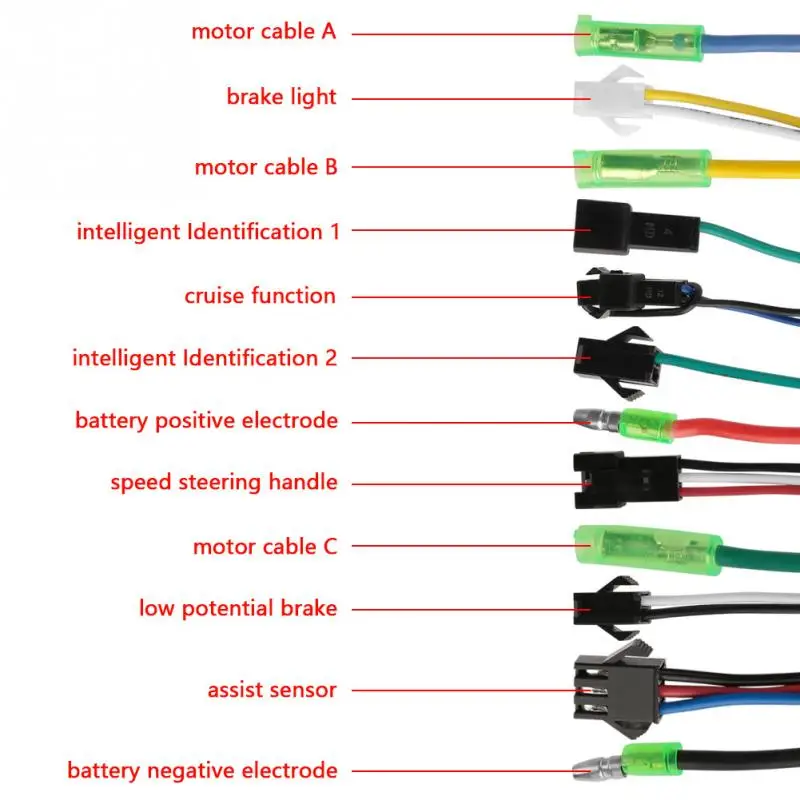 Clearance 36V/48V 250W Electric Scooter Brushless Controller E-bike/E-scooter/Electric Bicycle Speed Controller Electric Bicycle Accessory 5