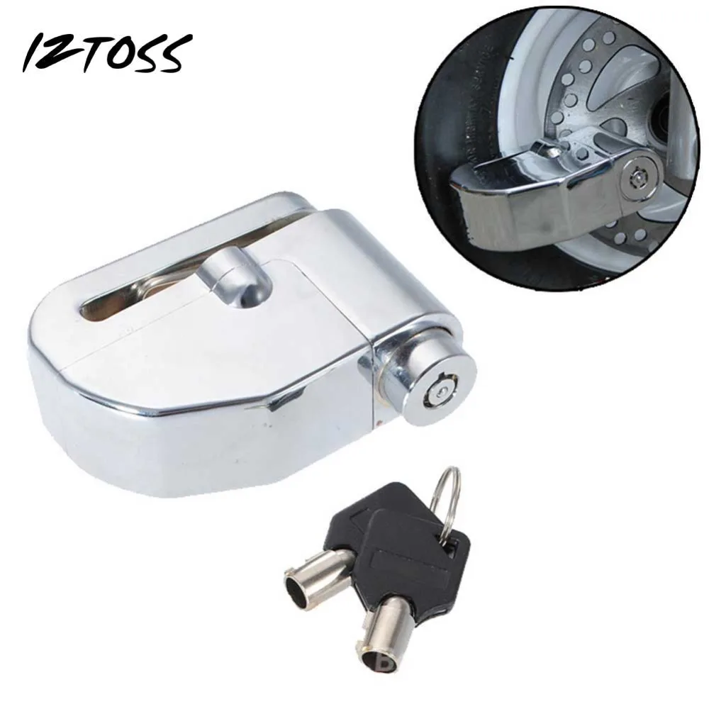 IZTOSS Motorbike Motorcycle Sturdy Wheel Disc Brake Lock Security Anti