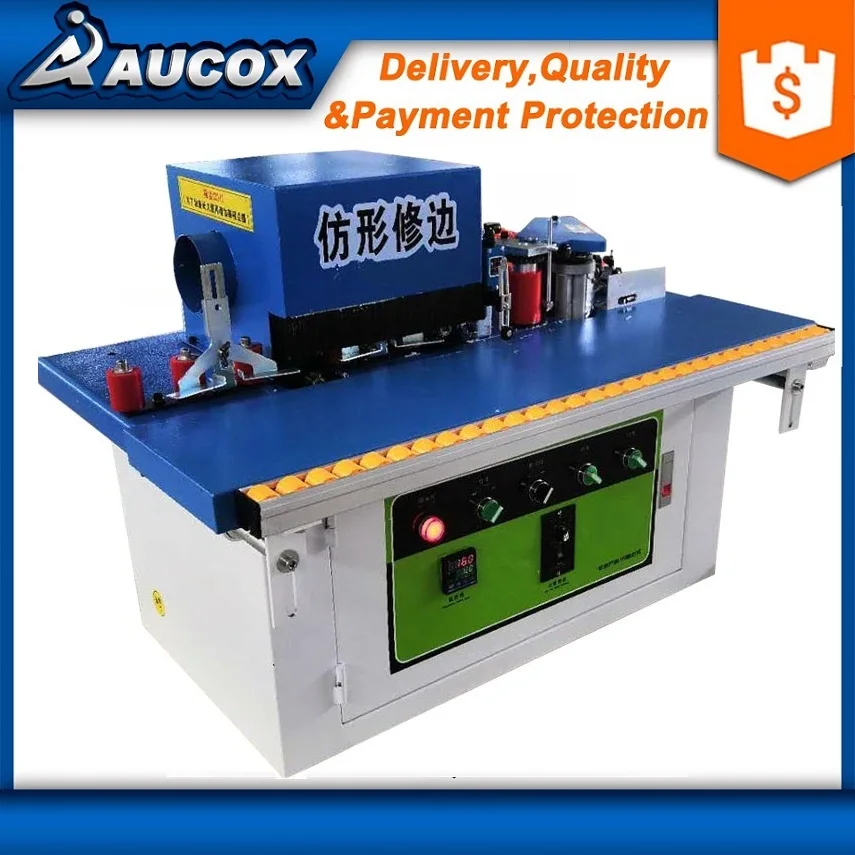 

MY06 70kg edge banding trimmer machine with gluing and trimming
