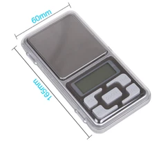 200 шт./лот,, Мини цифровые Точные Электронные карманные весы, 500 г, 0,1 г, цифровые ювелирные весы, весы с ЖК-дисплеем