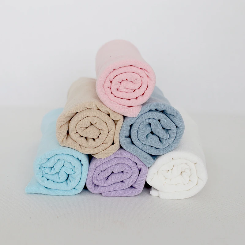Newborn Stretch Knit Wrap Layer Fabric Soft Swaddle Photography Props Cocoon | Мать и ребенок