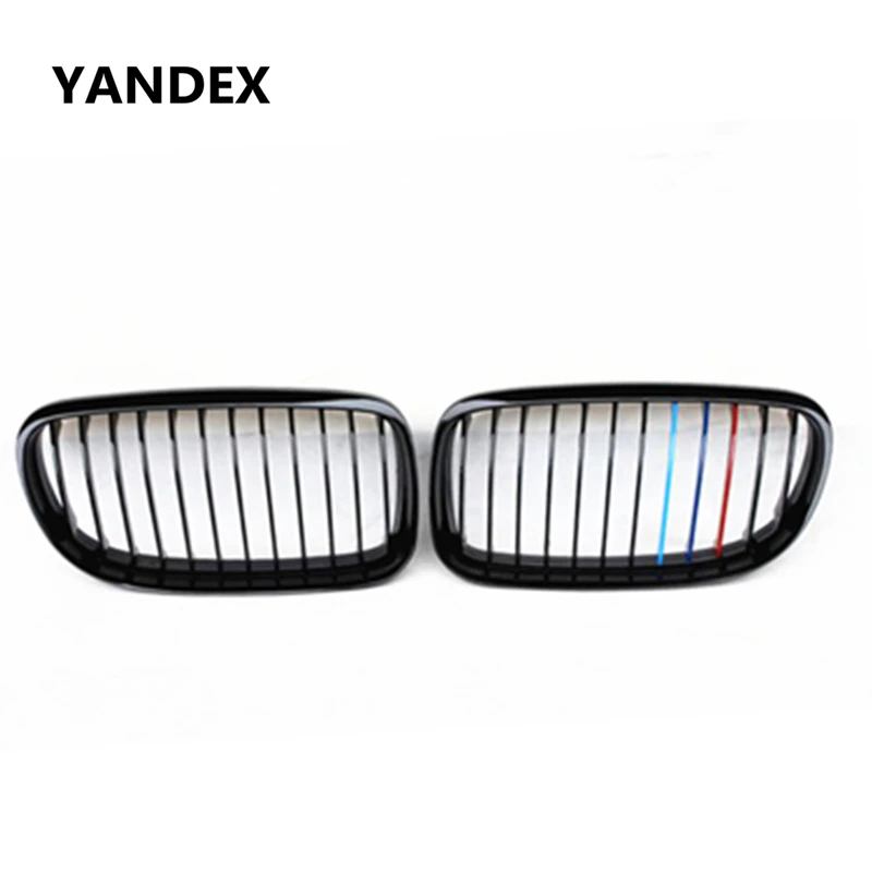 

E90 E91 ABS gloss black M color front replacement racing grill for Bmw 3 Series 320i 325i 330i 328i 335i bumper grille