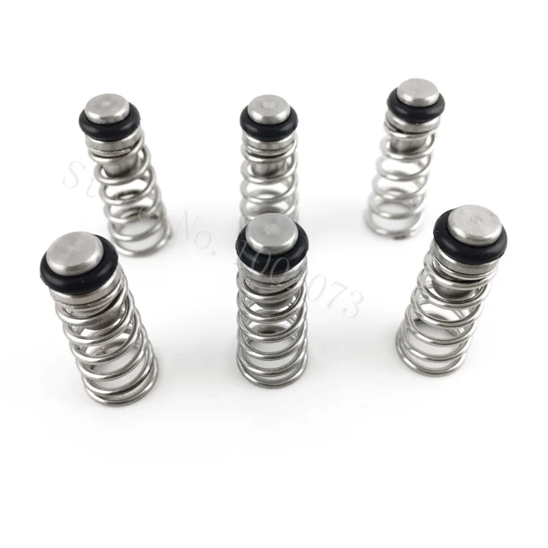 6pcslot Homebrew Draft Beer Parts Universal Poppet Valve Fits Ball & Pin Lock Style Cornelius Keg Posts (6)