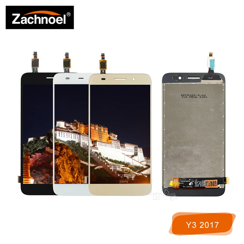

Replacemnt Screen for Huawei Y3 2017 CRO-L02 CRO-L03 CRO-L22 CRO-L23 LCD Display with Touch Screen Digitizer Assembly