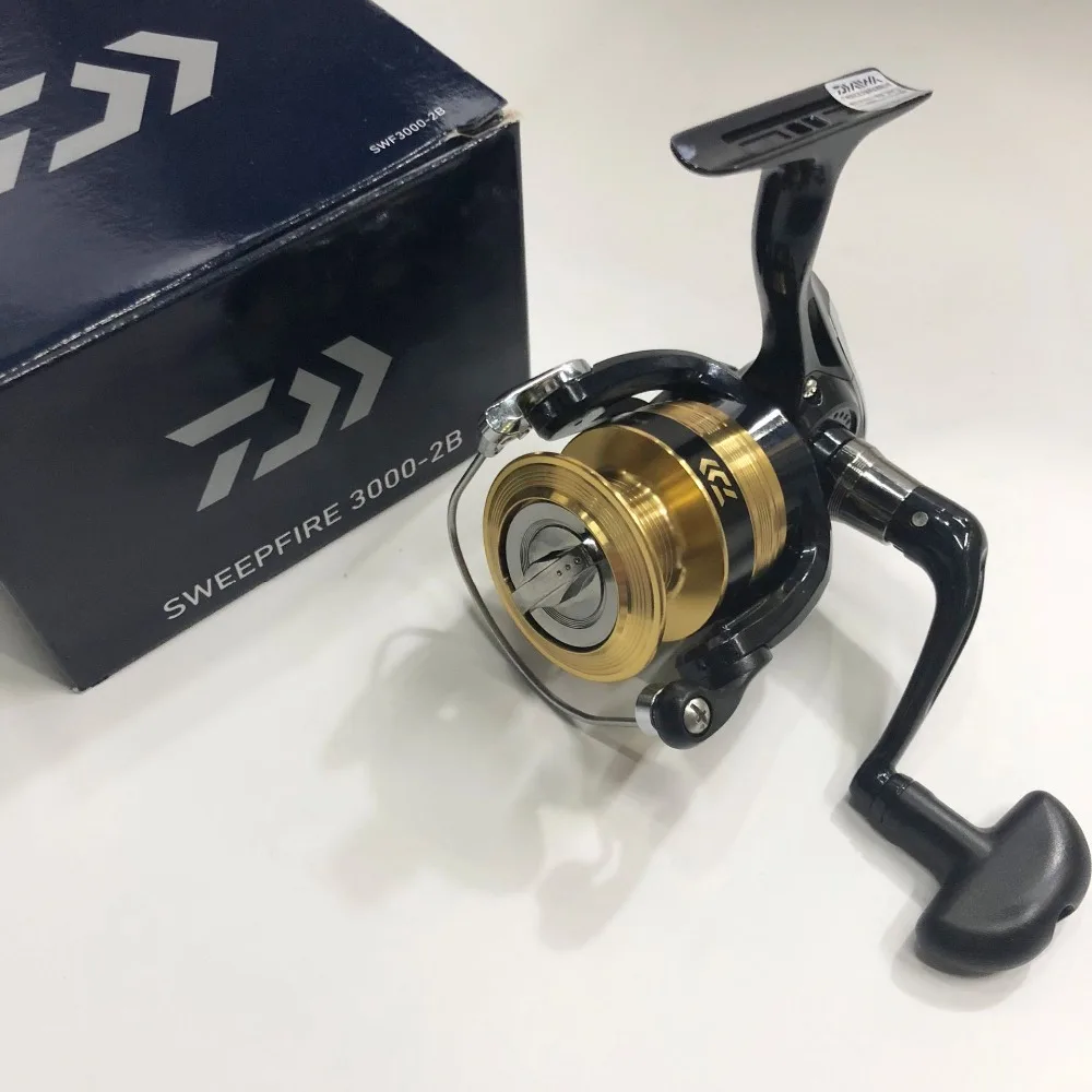 Спиннинговая Рыболовная катушка Daiwa SWEEPFIRE 2500 3000 4000 углеродная легкая Metail