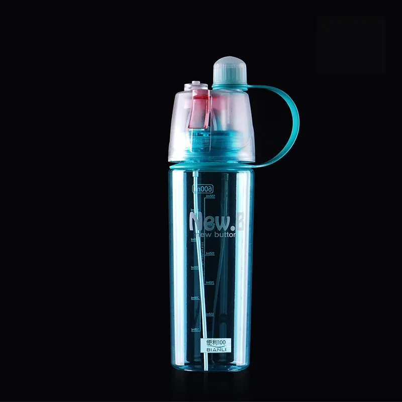 

PURANKA Tritan Plastic Water Bottle with nozzle For Tour Outdoor 400ML 600ML My Bottles Drinkware Blue Pink Green Hot Selling