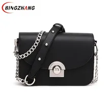 Летняя сумка от известного бренда, женская сумка-мессенджер с цепочками из искусственной кожи, женская сумка на плечо, винтажная маленькая сумка с клапаном, Bolsas L4-2913