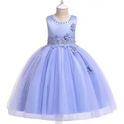 Рождественское платье принцессы для маленьких девочек; Детские платья для свадебной вечеринки; Одежда для маленьких детей; бальное платье