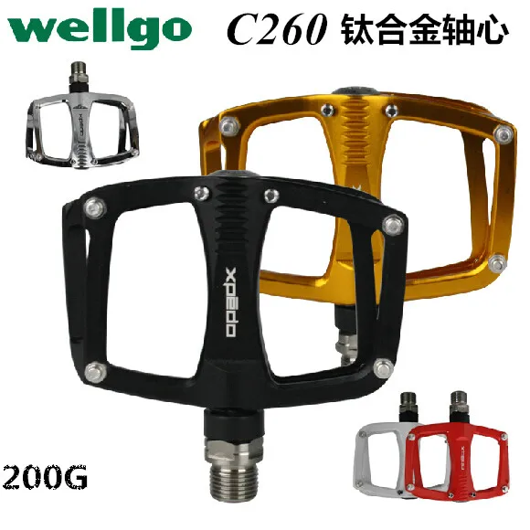 wellgo titanium pedals