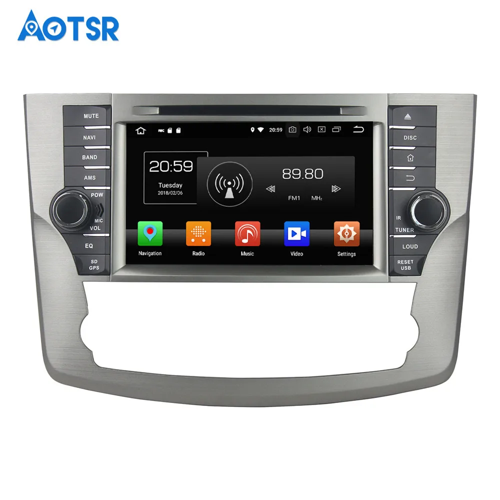 Discount 1 din Android 8.0 Car dvd player GPS Radio For Toyota Avalon 2011 2012 4+32GB Touch Screen multimedia player tape recorder Audio 8
