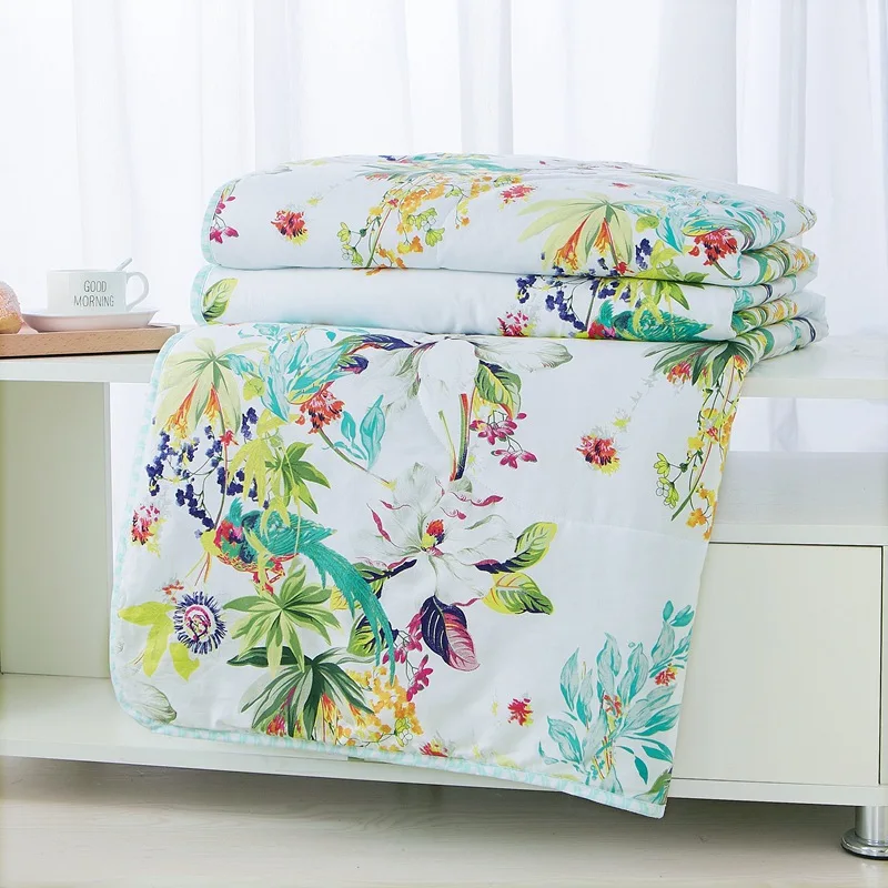 Kids baby Quilt Cartoon Cotton Summer Quilts Children Quilt Blanket Bed