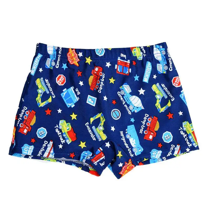 1 шт.; быстросохнущие пляжные шорты для маленьких мальчиков; плавки для маленьких детей; летний купальный костюм с рисунком для малышей - Цвет: A