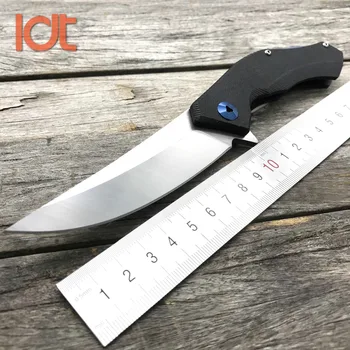 

LDT Bear Blue Moon Folding Knife D2 Blade G10 Handle Camping Hunting Tactical Knives Pocket Outdoor Survival Rescue Knife Tools