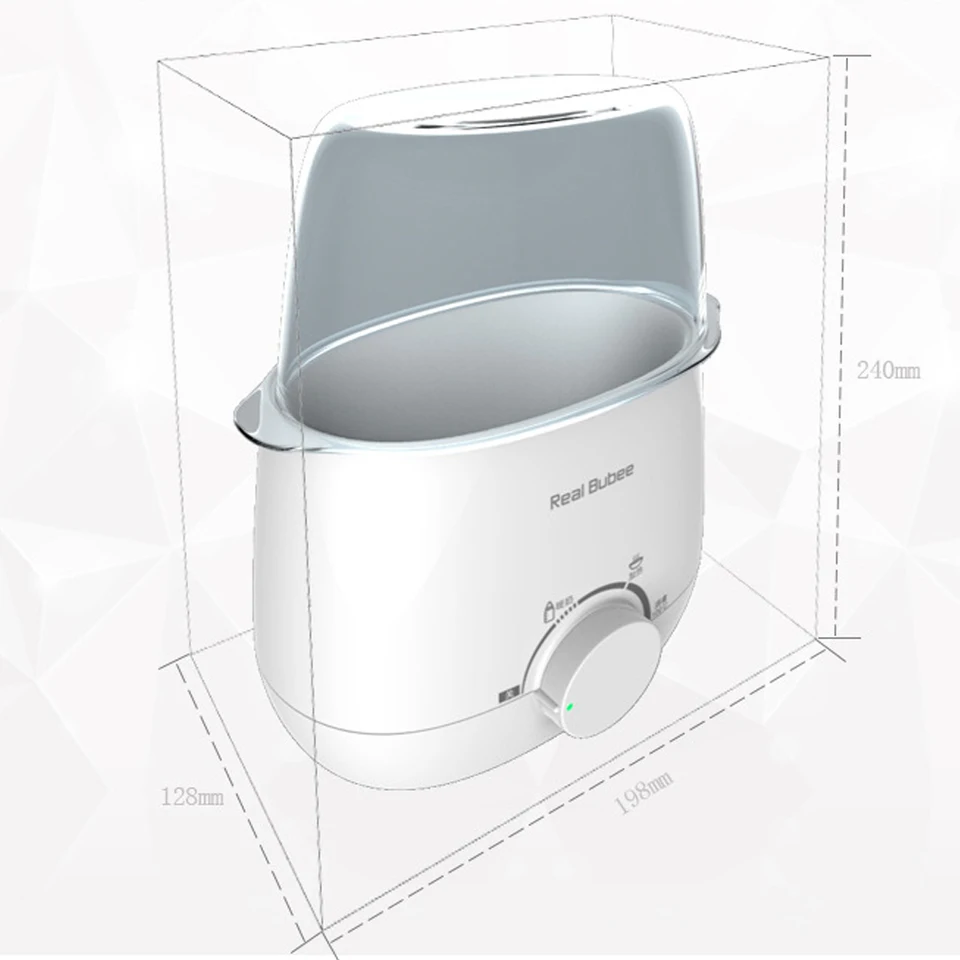 real bubee baby bottle warmer
