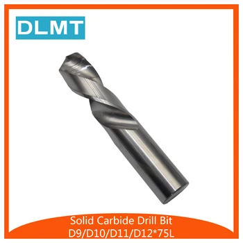 

1pcs Twist Drill Bit Uncoated 9mm 10mm 11mm 12mm Spotting Drills Cemented Carbide Chamfer Drill Alumin Positioning Center Bit